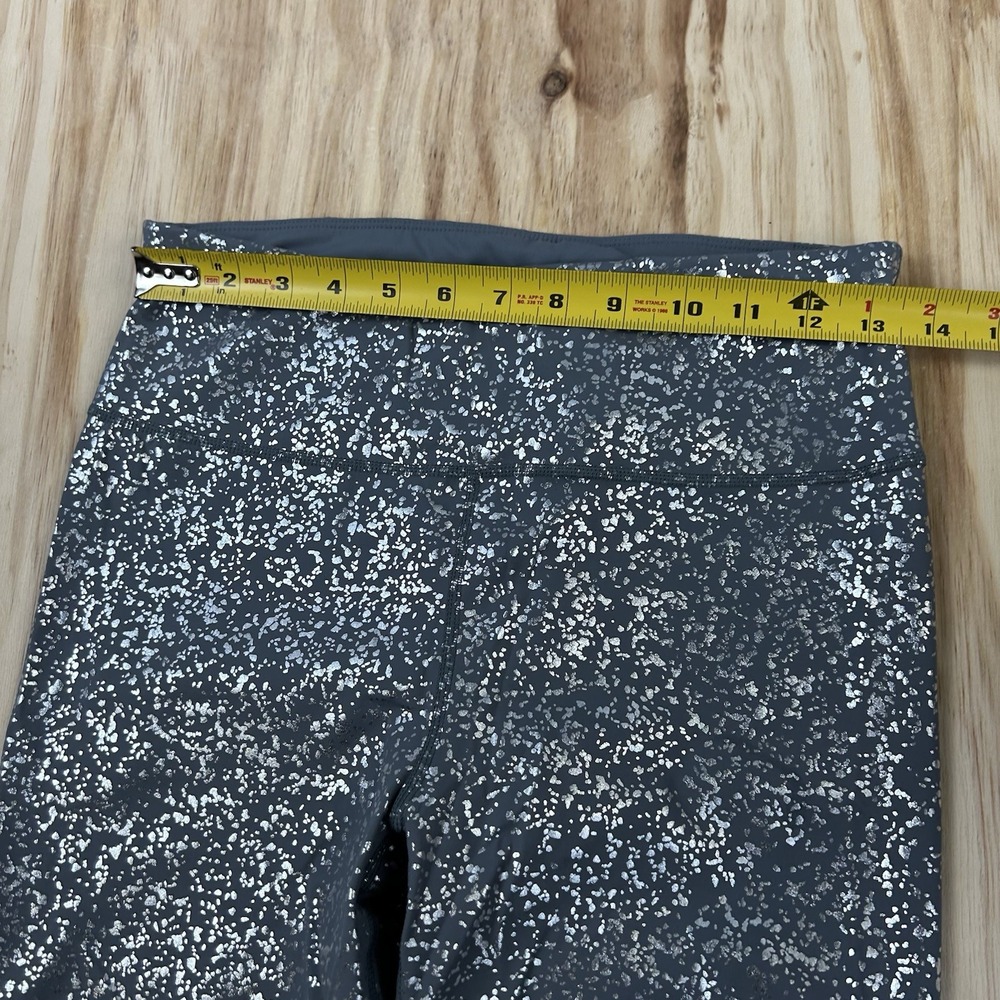 Sweaty Betty London Womens L Silver Bling 7/8 Leggings SB5465A78 - Picture 7 of 9